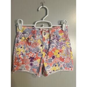 Levi Girls Flower Shorts